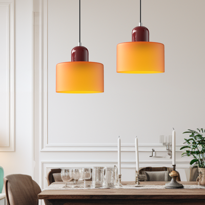 Retro Glass Pendant Light