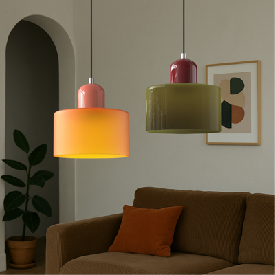 Retro Glass Pendant Light