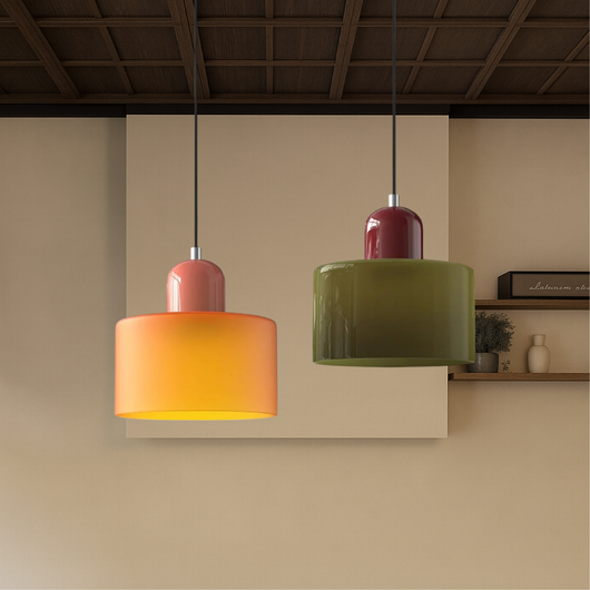 Retro Glass Pendant Light