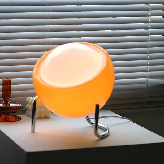 Retro Globe Glass Table Lamp