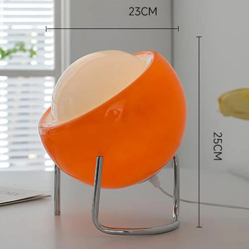 Retro Globe Glass Table Lamp