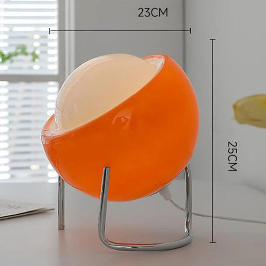 Retro Globe Glass Table Lamp