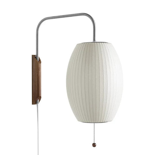 Ribbed Bubble Glass Swivel Wall Sconce