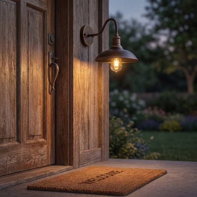 Rustic Barn Outdoor Wall Sconce