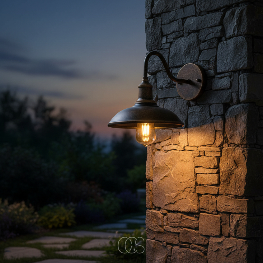 Rustic Barn Outdoor Wall Sconce