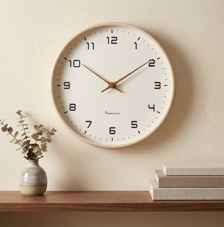 Scandinavian Minimalist Silent Wall Clock