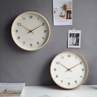 Scandinavian Minimalist Silent Wall Clock