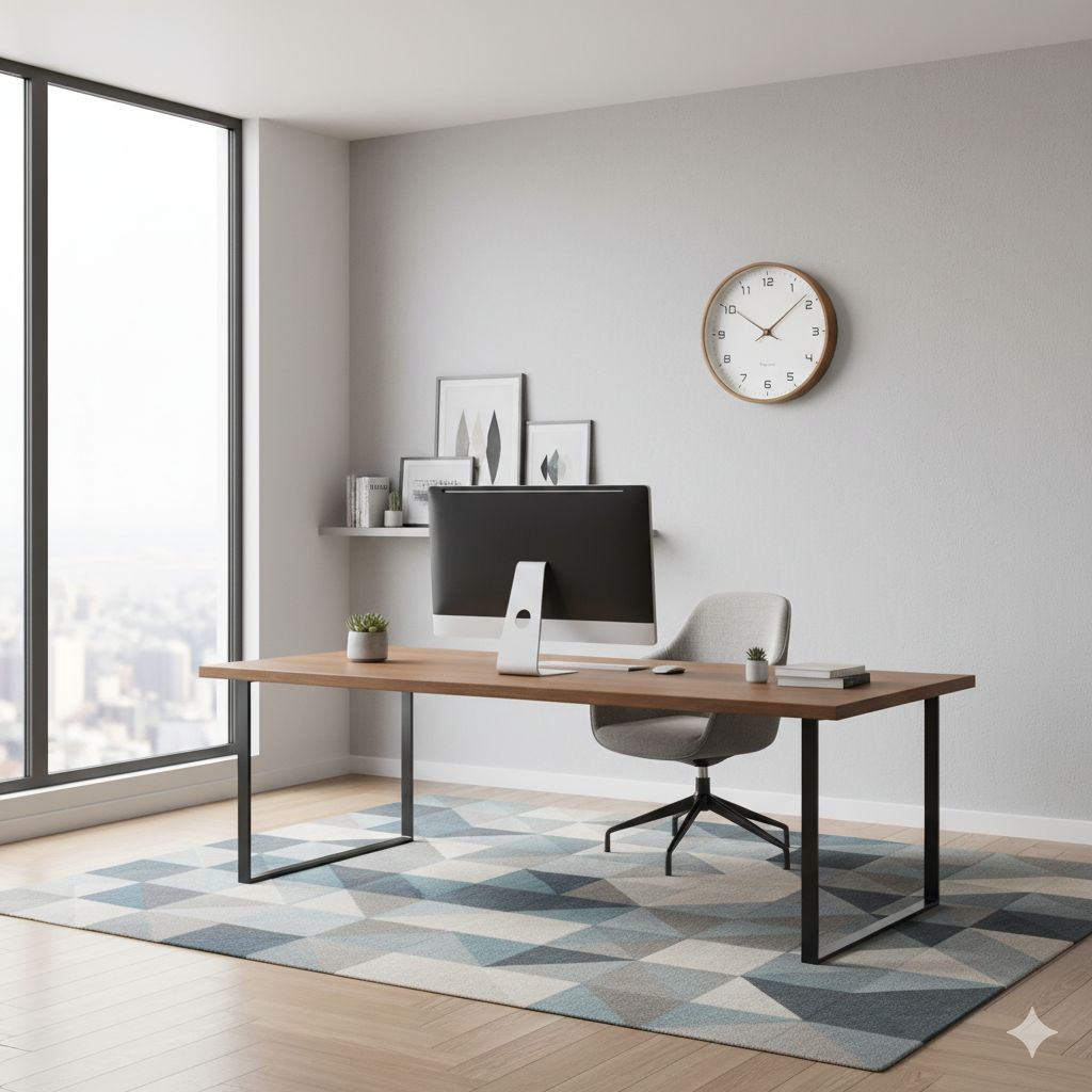 Scandinavian Minimalist Silent Wall Clock