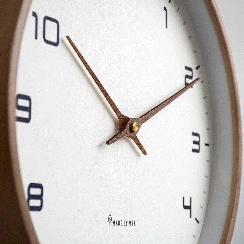Scandinavian Minimalist Silent Wall Clock