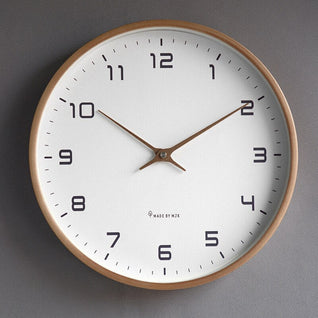 Scandinavian Minimalist Silent Wall Clock