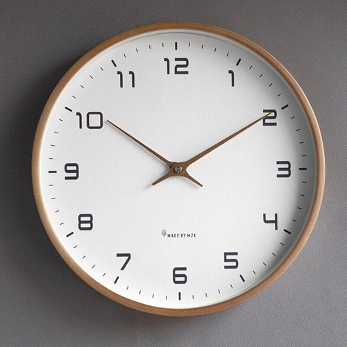 Scandinavian Minimalist Silent Wall Clock
