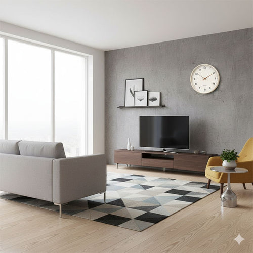 Scandinavian Minimalist Silent Wall Clock