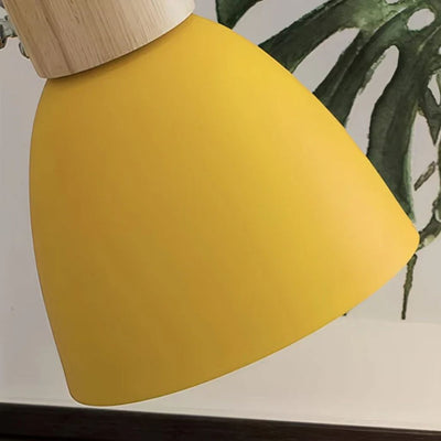 Scandinavian Wooden Wall Sconce