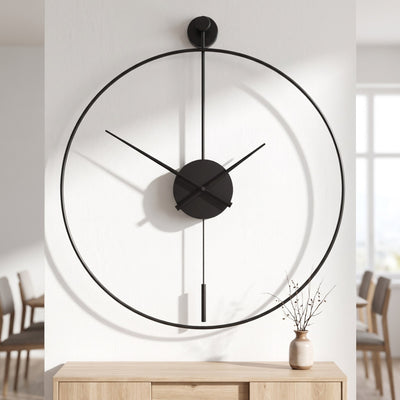 Silent Minimalist Wall Clock