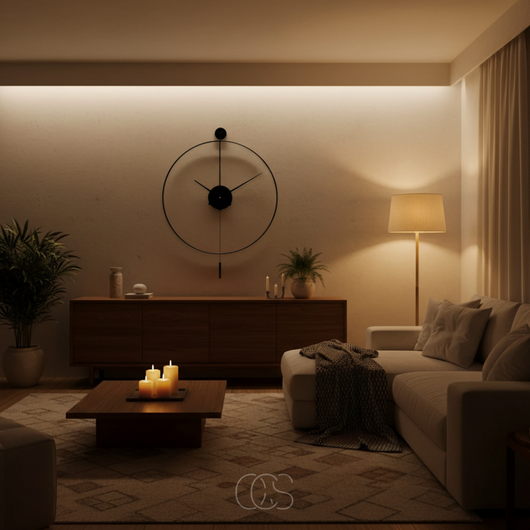 Silent Minimalist Wall Clock