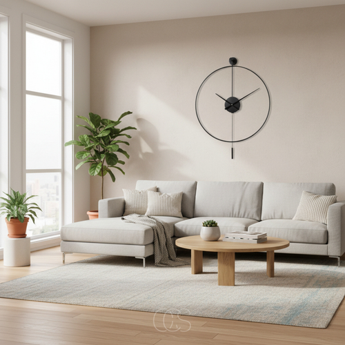 Silent Minimalist Wall Clock