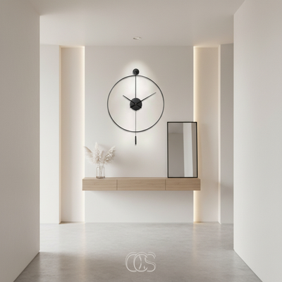 Silent Minimalist Wall Clock