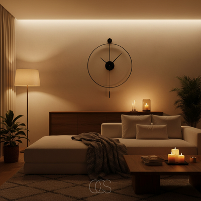 Silent Minimalist Wall Clock