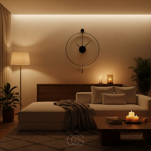Silent Minimalist Wall Clock