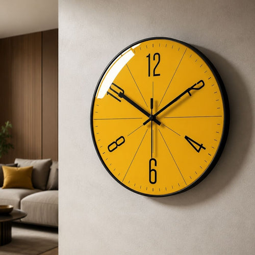 Silent Sweep Nordic Wall Clock