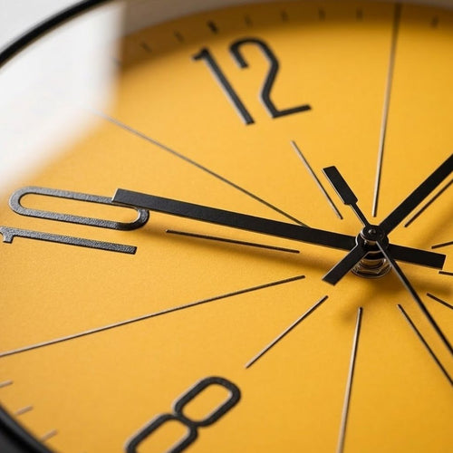 Silent Sweep Nordic Wall Clock