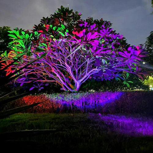 Solar-Powered Waterproof Garden Spotlight