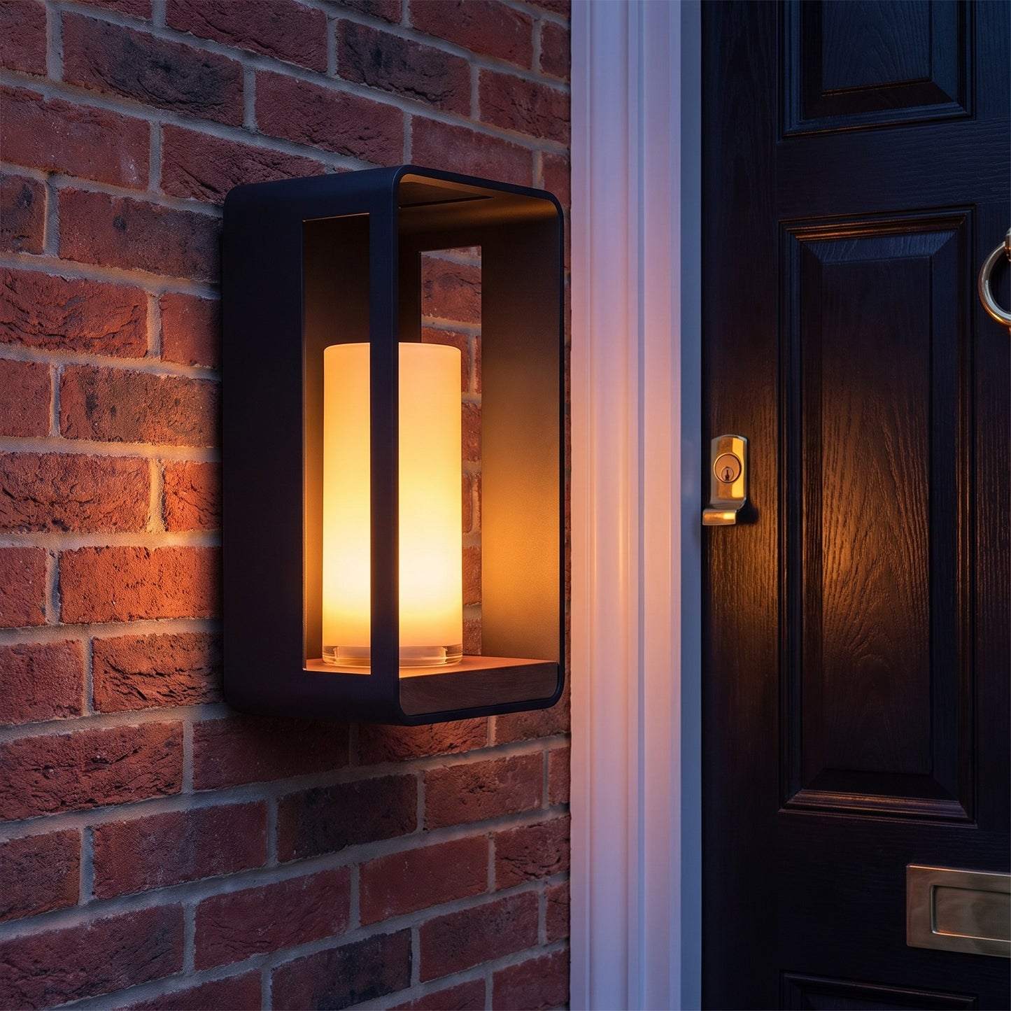 Solar or Hardwired Outdoor Lantern Light