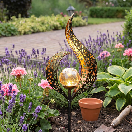 Solar Ornate Garden Stake Light