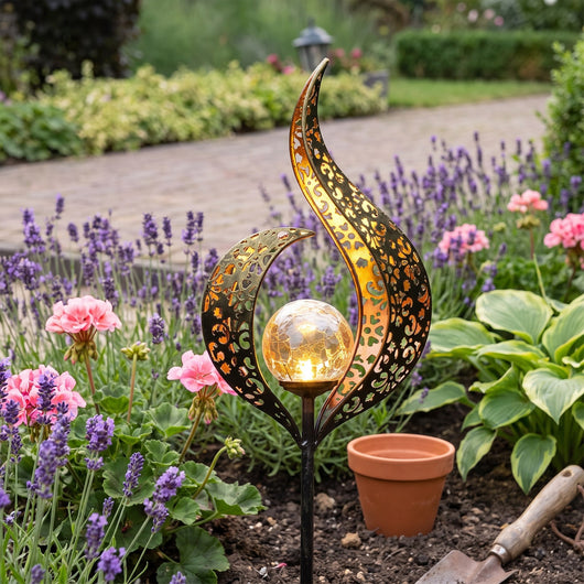 Solar Ornate Garden Stake Light