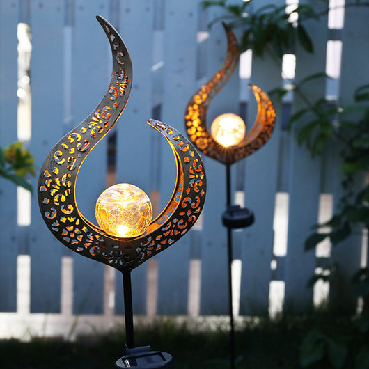 Solar Ornate Garden Stake Light