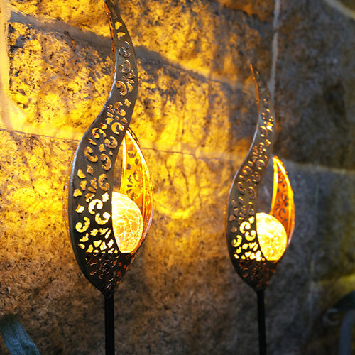 Solar Ornate Garden Stake Light