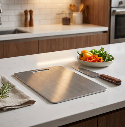Stainless Steel Cutting Board with Hang Slot