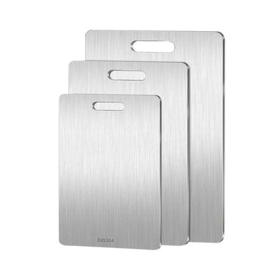 Stainless Steel Cutting Board with Hang Slot
