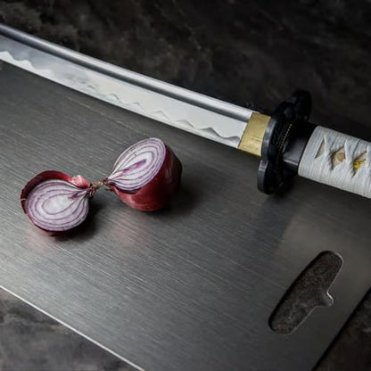 Stainless Steel Cutting Board with Hang Slot