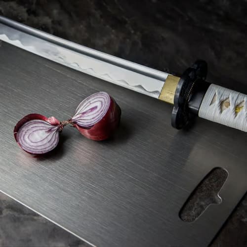 Stainless Steel Cutting Board with Hang Slot