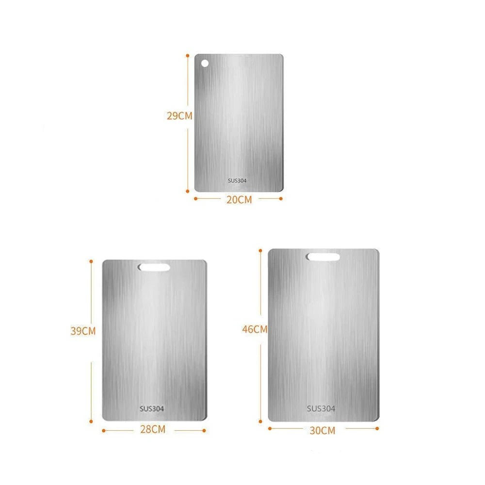 Stainless Steel Cutting Board with Hang Slot
