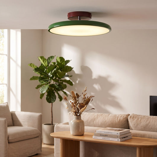 Swivel Arm Integrated LED Flush Mount Ceiling Light