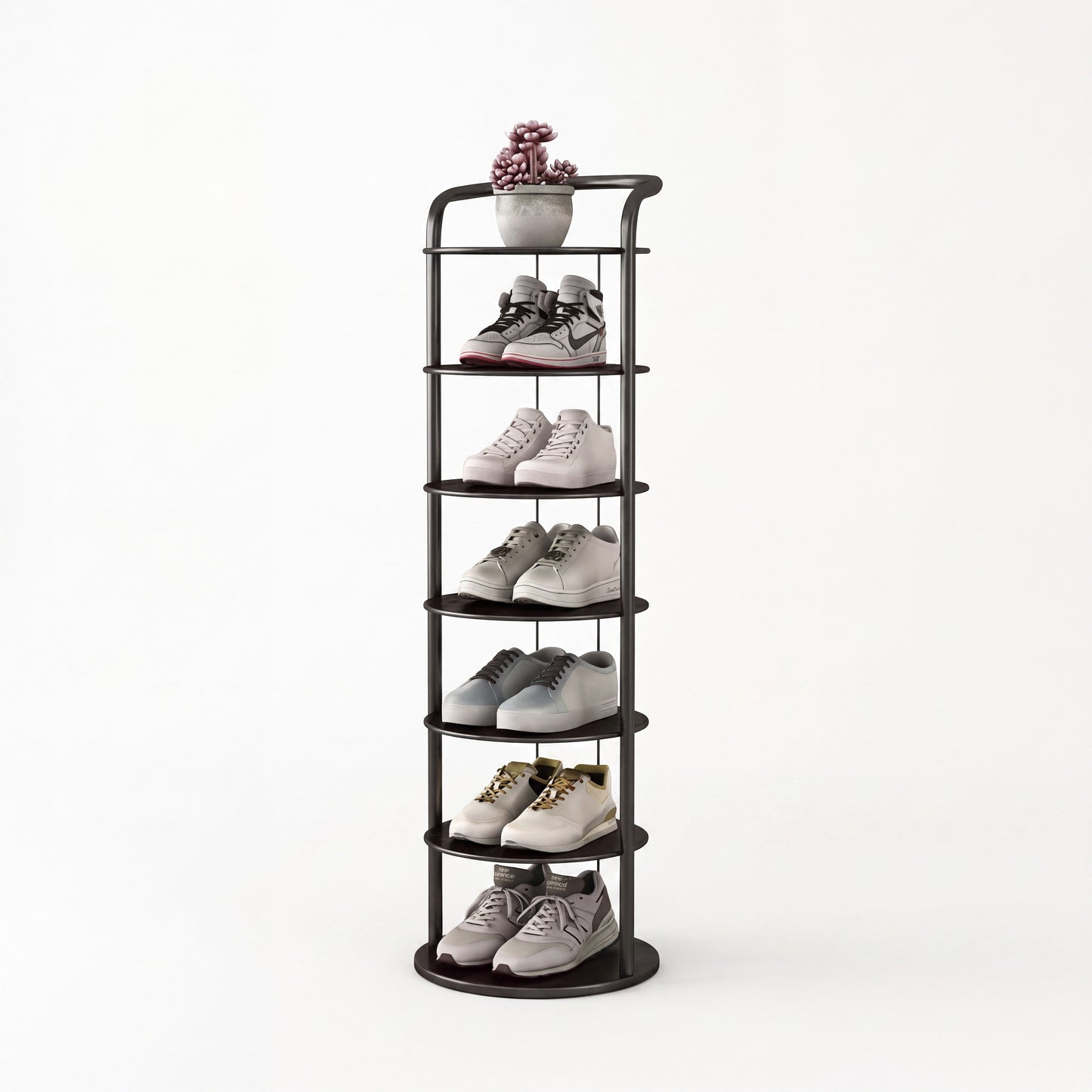 Tall Vertical Shoe Rack