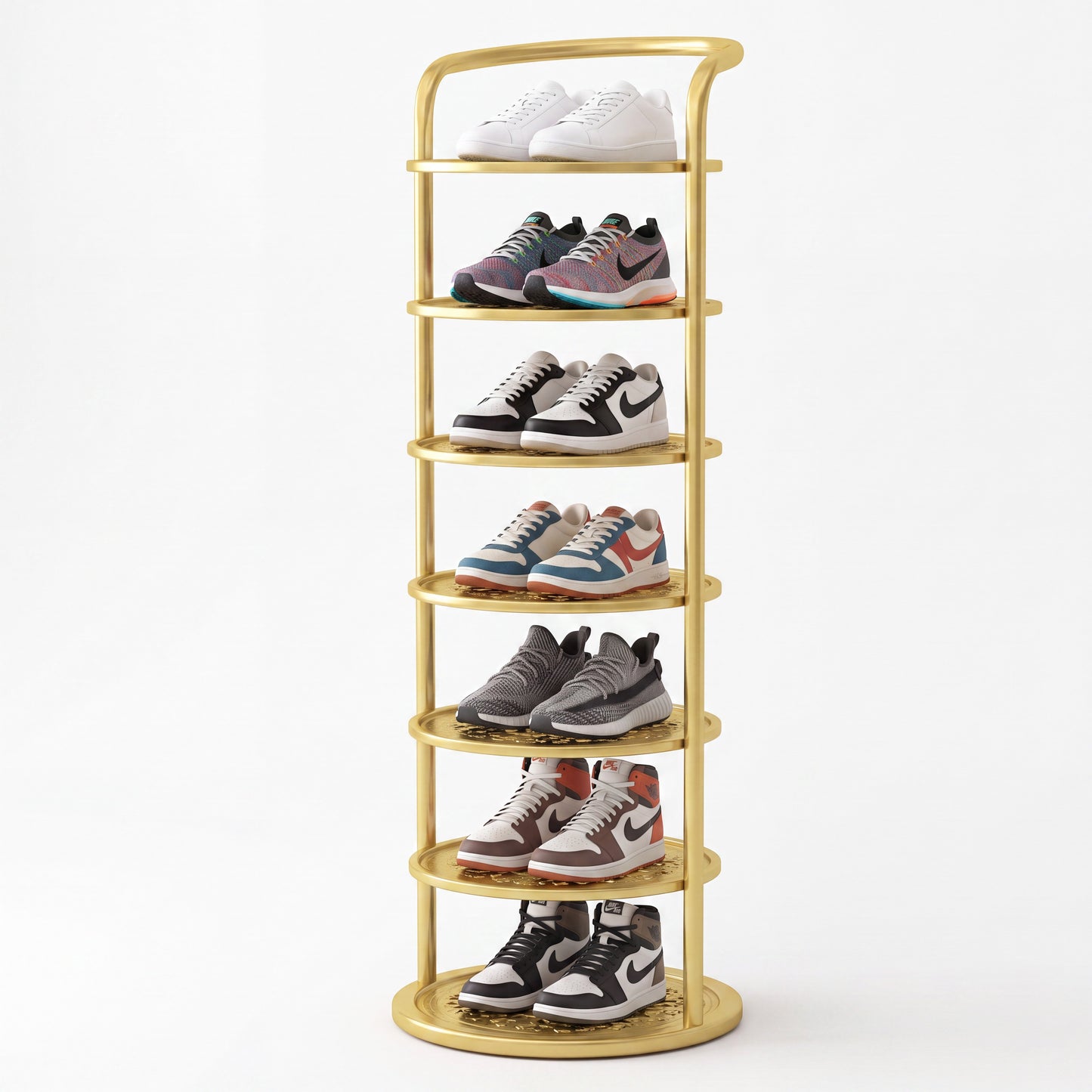 Tall Vertical Shoe Rack