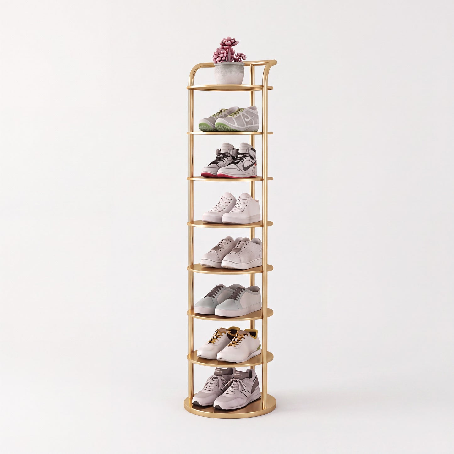 Tall Vertical Shoe Rack