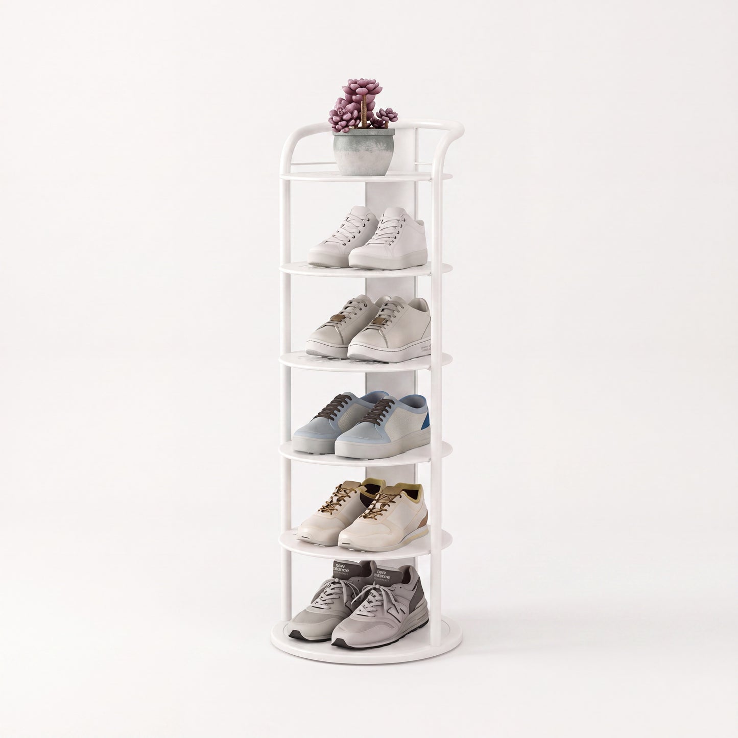 Tall Vertical Shoe Rack