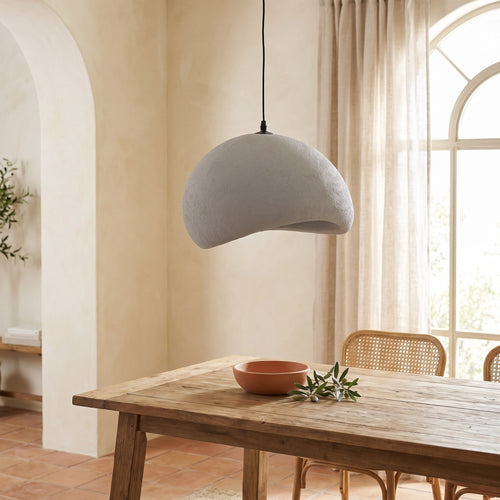Textured Dome Pendant Light