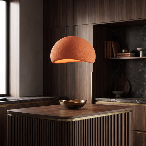 Textured Dome Pendant Light