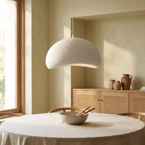 Textured Dome Pendant Light