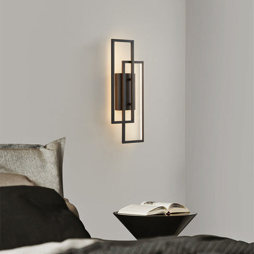 Three-Color LED Geometric Wall Sconce