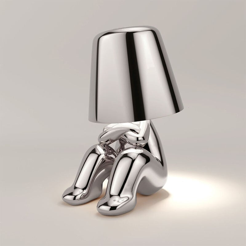 Touch-Controlled Figurine Table Lamp