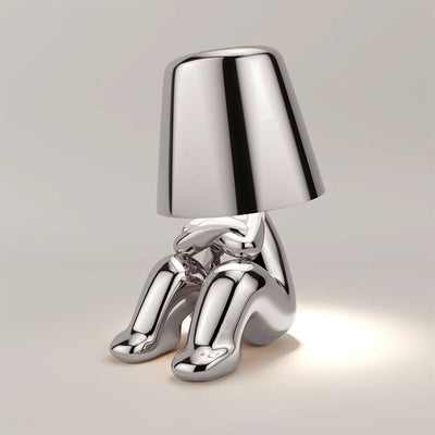 Touch-Controlled Figurine Table Lamp