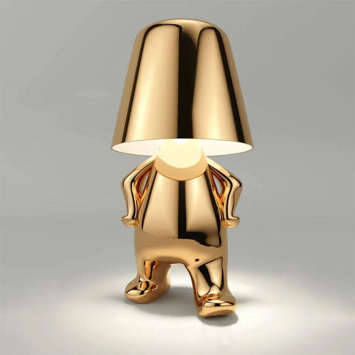 Touch-Controlled Figurine Table Lamp