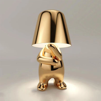 Touch-Controlled Figurine Table Lamp