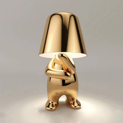Touch-Controlled Figurine Table Lamp